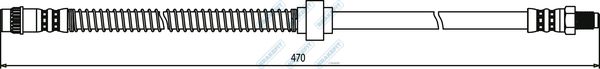 APEC Brake Hose BHO4050