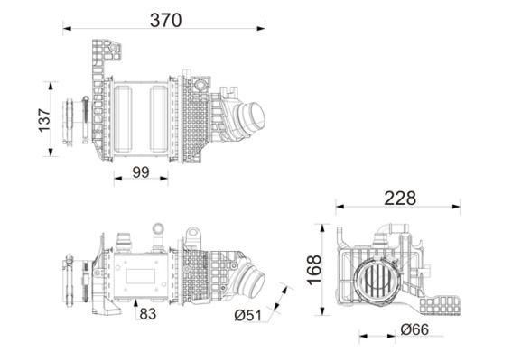 MAHLE CI781000P - Charge Air Cooler