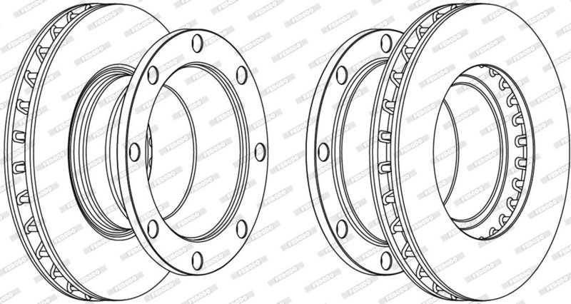 Brzdový kotouč FCR325A