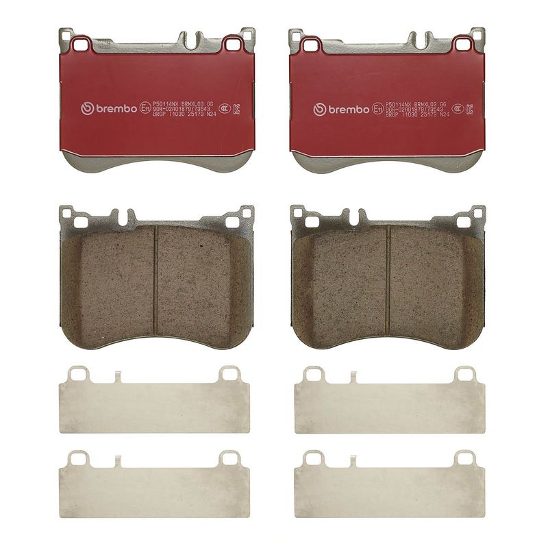 BREMBO P50114NX Brake Pad Set, disc brake