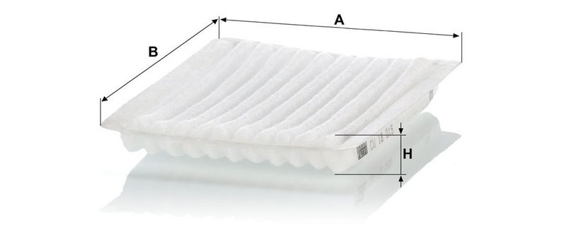 Filter, salongiõhk, MANN-FILTER CU 18 015