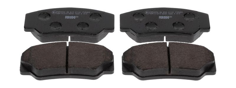 Plaquettes+de+frein+à+disque FERODO FVR450
