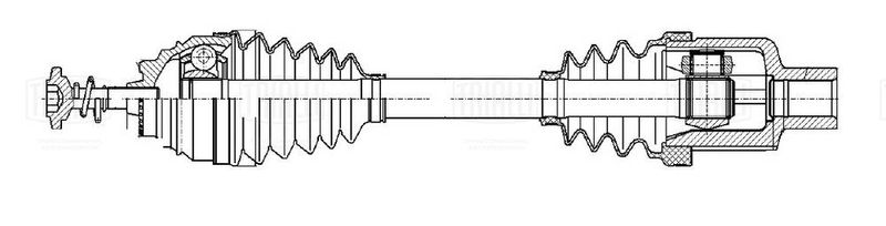 TRIALLI AR2661 Drive Shaft