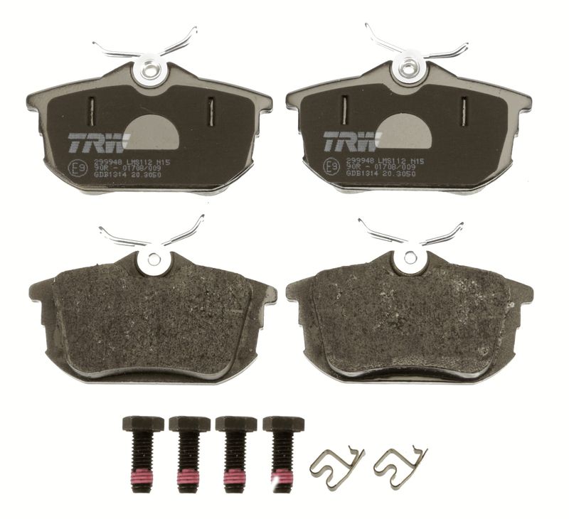 TRW GDB1314 Brake Pad Set, disc brake