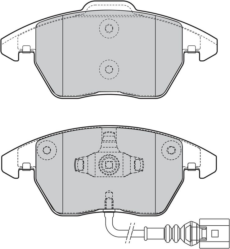 VALEO Plaquettes de frein à disque 670635