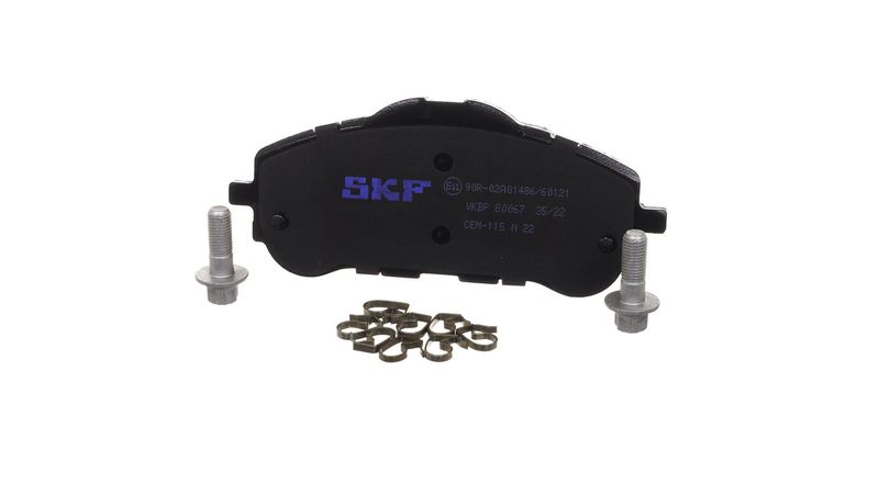 SKF VKBP 80067 Комплект гальмівних накладок, дискове гальмо