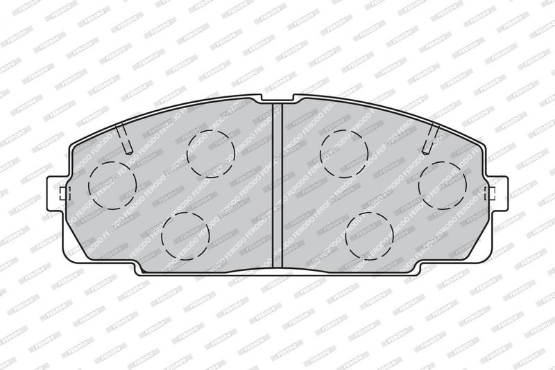 FERODO Plaquettes de frein à disque FVR1884