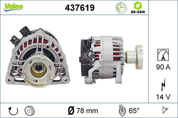 VALEO Dynamo / Alternator 437619