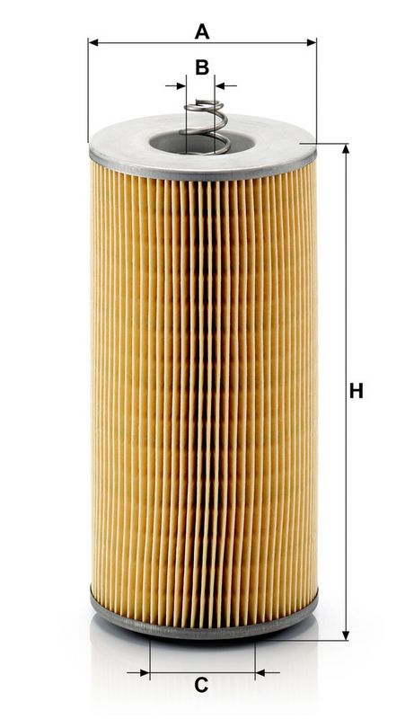 Õlifilter, MANN-FILTER H 12 110, 2 x