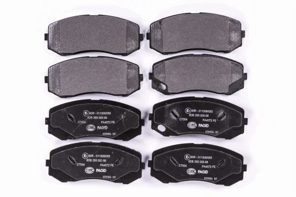 HELLA 8DB 355 005-581 Brake Pad Set, disc brake