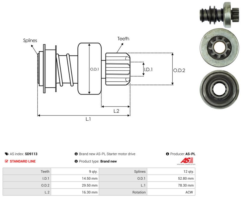 Vabajooks, starter, AS-PL SD9113