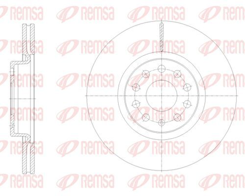 Brzdový kotouč 61902 10