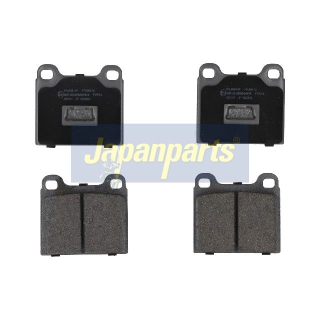 Piduriklotsi komplekt, ketaspidur JAPANPARTS PA-0991AF