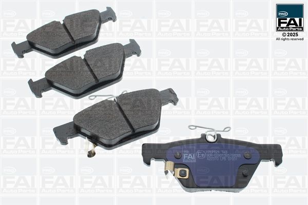 FAI AutoParts Stabdžių trinkelių rinkinys, diskinis stabdys