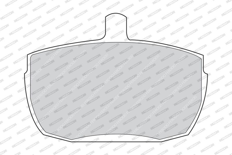 Sada brzdových destiček, kotoučová brzda FVR829