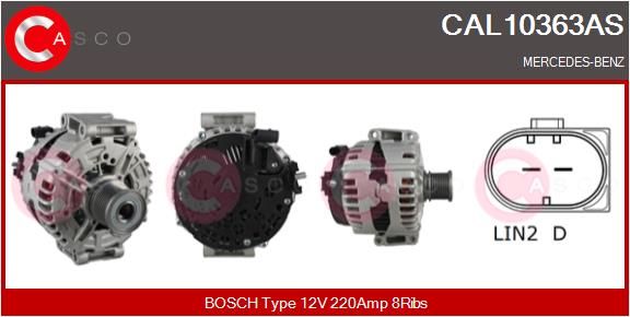 Генератор, Casco CAL10363AS