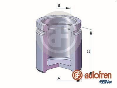 Поршень, гальмівний супорт, Autofren D0-25298