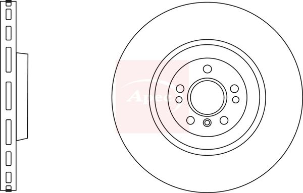 APEC Brake Disc DSK2876