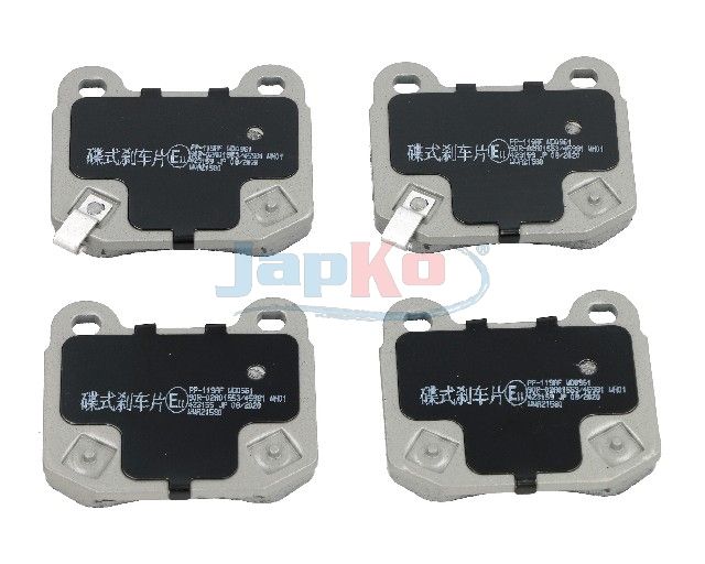 Piduriklotsi komplekt, ketaspidur, JAPKO 51119