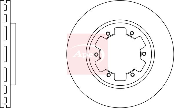 APEC Brake Disc DSK772