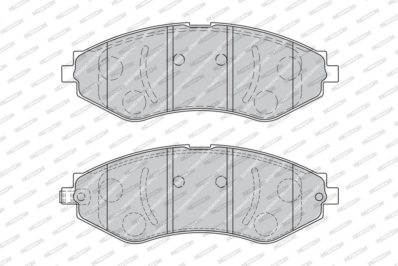 FERODO Plaquettes de frein à disque FDB1905
