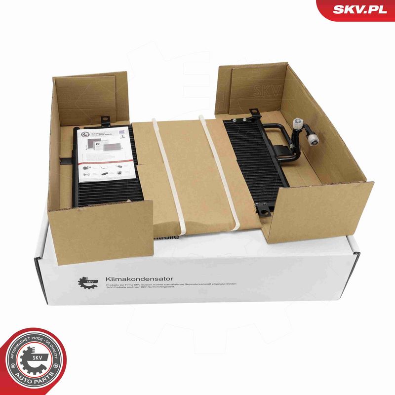 ESEN SKV 86SKV596 Condenser, air conditioning
