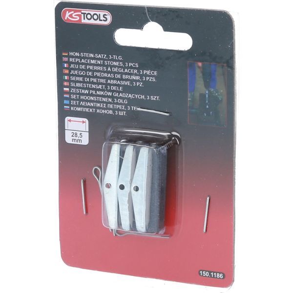KS TOOLS 150.1186 Honing Stone Set