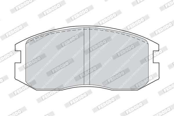 FERODO Plaquettes de frein à disque FDB759