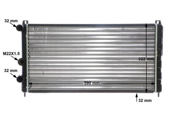 Product Image - Radiateur - CR405000S - MAHLE