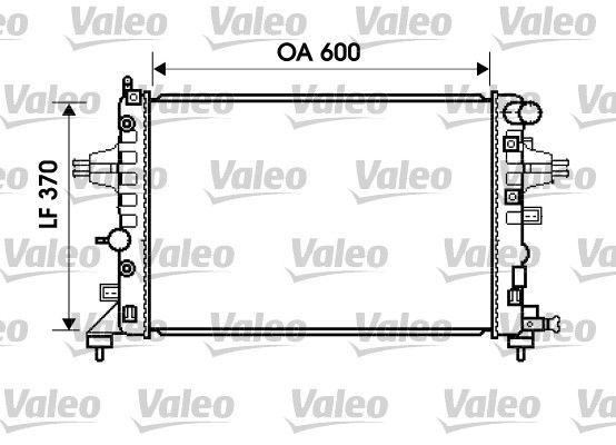 VALEO Radiateur 734381