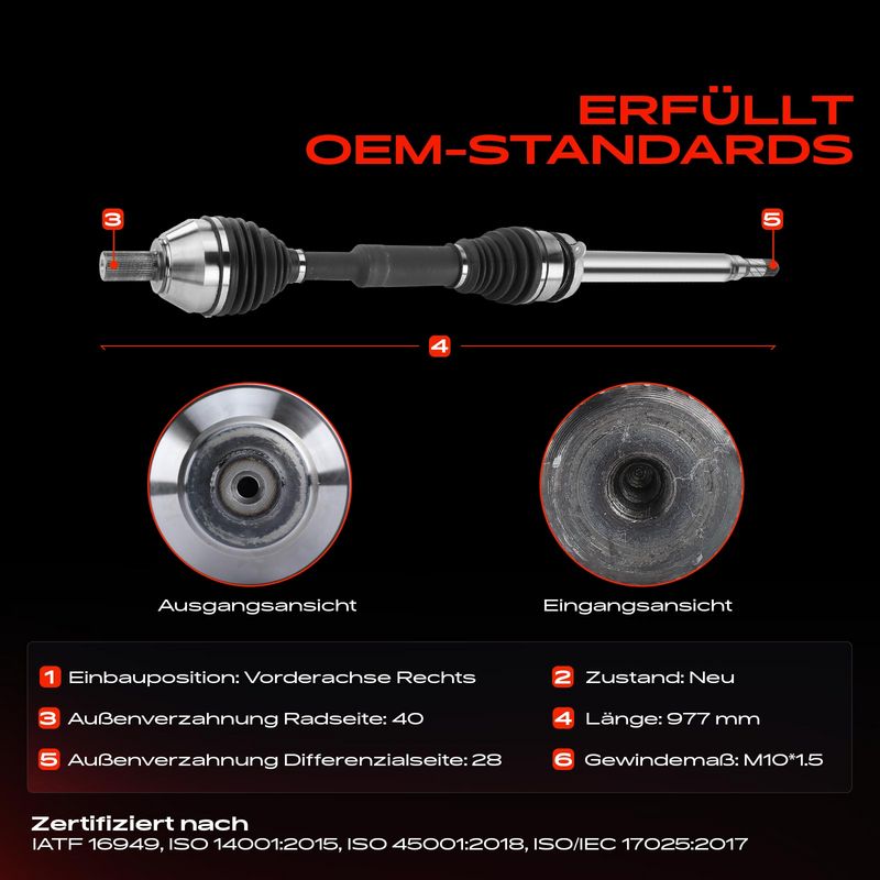 Frankberg 5481FB0010549 Drive Shaft