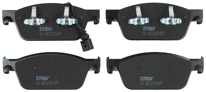 TRW GDB1887 Brake Pad Set, disc brake
