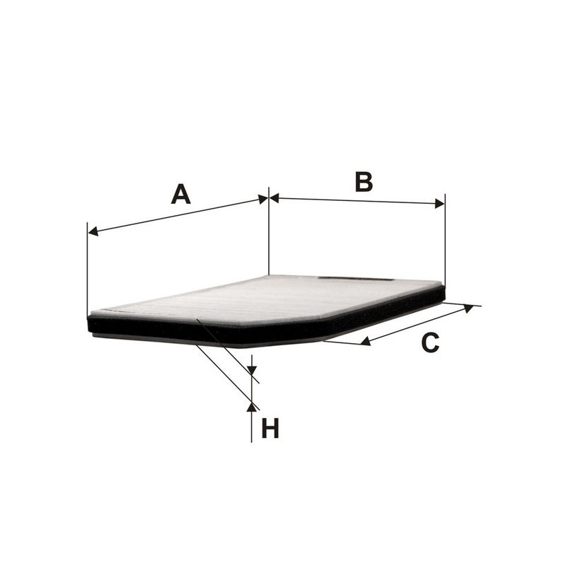 Filter, salongiõhk, FILTRON K 1022