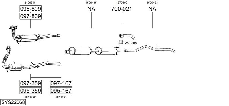 Изпускателна система BOSAL