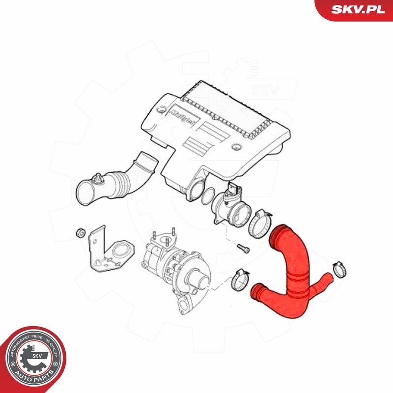 ESEN SKV 24SKV571 Charge Air Hose