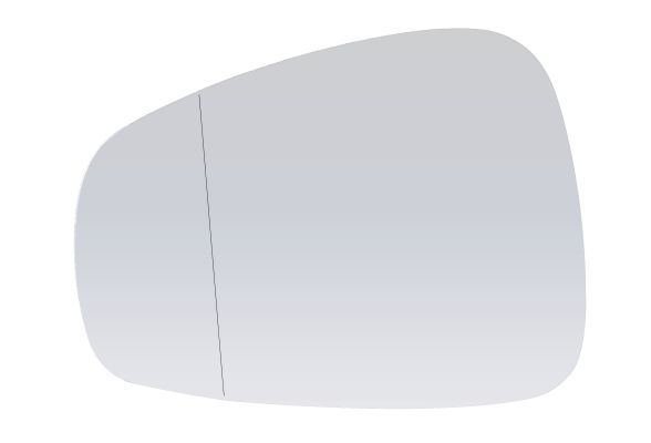 ABAKUS 0115G01 Mirror Glass, exterior mirror