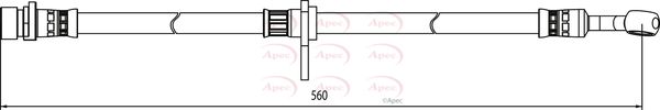 APEC Brake Hose HOS3991