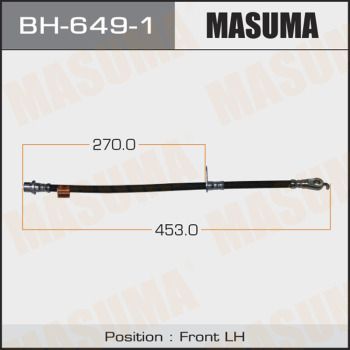 Гальмівний шланг, Masuma BH-649-1