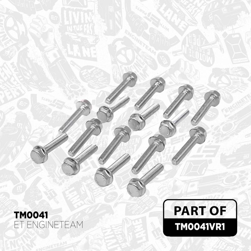 ET ENGINETEAM TM0041VR1 Gasket, cylinder head cover