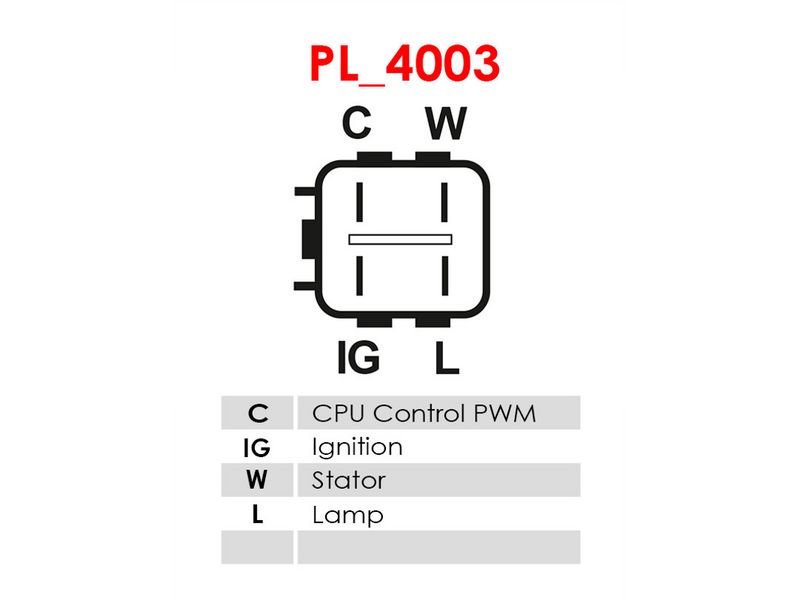 AS-PL ARE6142S Alternator Regulator