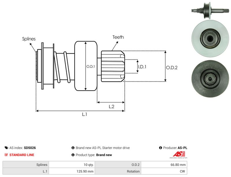 Vabajooks, starter, AS-PL SD5026