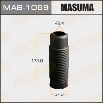 Комплект пилозахисних ковпаків, амортизатор, Masuma MAB-1069