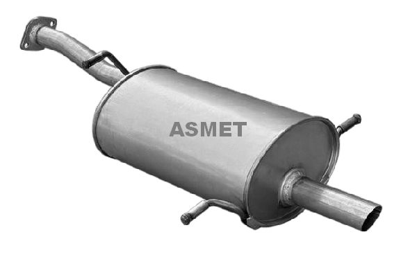 ASMET 17.010 Rear Muffler