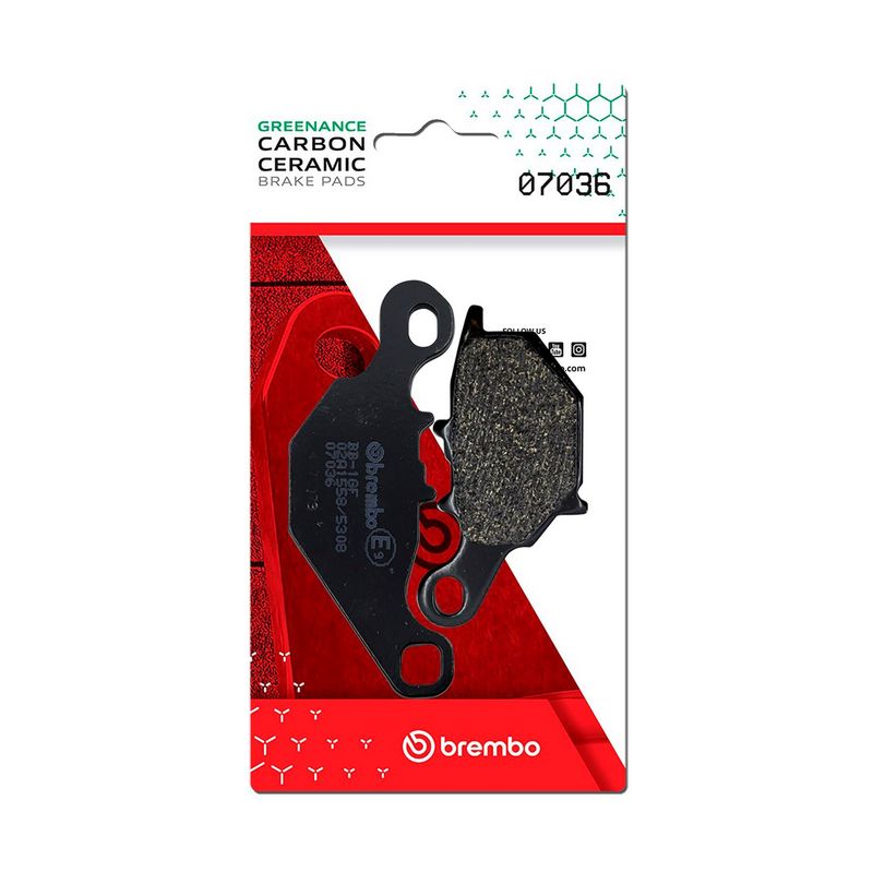 BREMBO Stabdžių trinkelių rinkinys, diskinis stabdys
