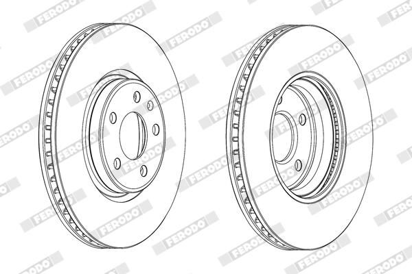 FERODO DDF1996C-1 Brake Disc