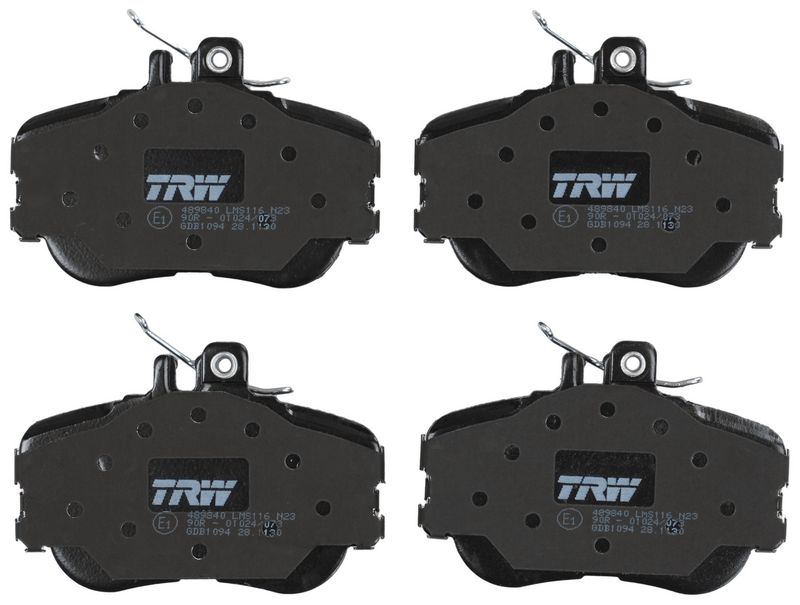 TRW GDB1094 Brake Pad Set, disc brake