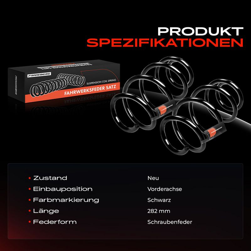 Frankberg 5481FB0009088 Suspension Spring