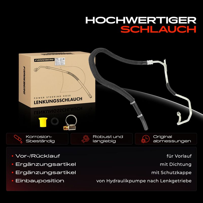 Frankberg 5481FB0041783 Hydraulic Hose, steering