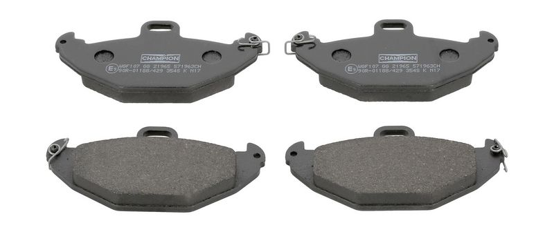 Plaquettes+de+frein+à+disque CHAMPION 571963CH