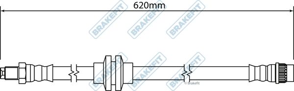 APEC Brake Hose BHO4340